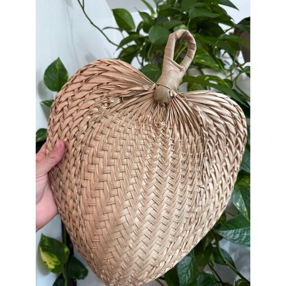 Handwoven Palm Leaf Fan - Picture 8 of 8